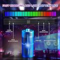 APP Control RGB Music Light LED Sound Control Pickup Rhythm Light Colorful Voice-Activated Music Melody Lights 32 Bit Ambient Light. 