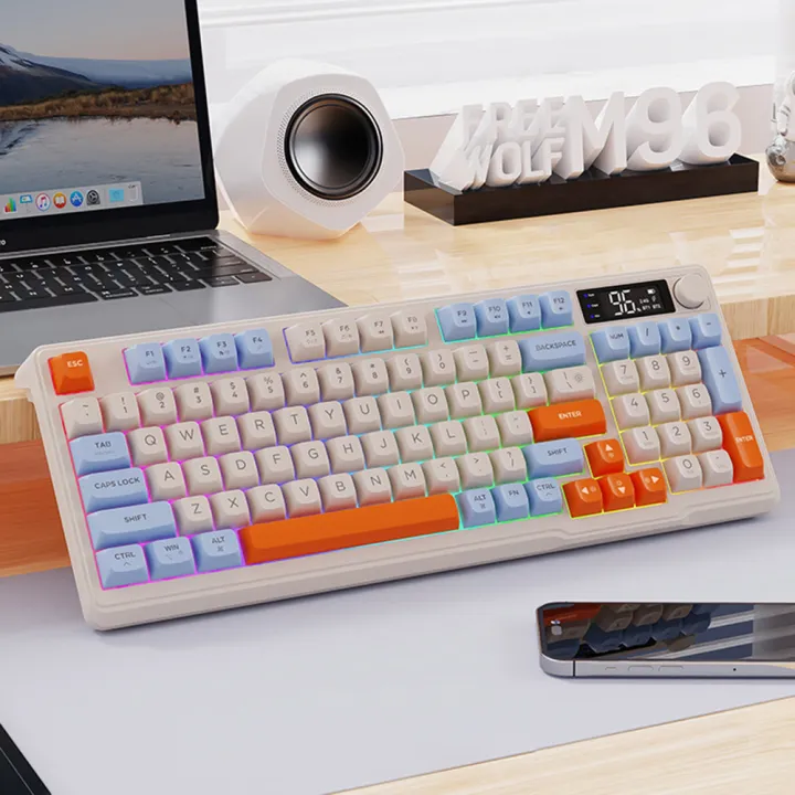 M96%20Wireless%20Mechanical%20Keyboard%20Dual%20Mode%202.4G%20BT5.0%20Receiver%20Hot%20Swappable%20Keyboard%2094%20Keys%20RGB%20Backlit%20Keyboard%20for%20PC%20Gamer%20-%20Image%202