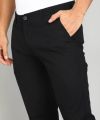 Black Premium Casual Gabardine Pant. 