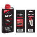 Zippo Fluid 125Ml With Flint & Wick Pack. 