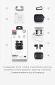 JOYROOM T03S Pro ANC active noise cancelling reduction headphones headset in-ear tws earphone wireless earbuds. 