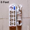 Multi Plug 8 Point Socket = 2Pin/2M. 
