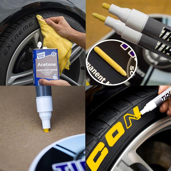 Waterproof Tire Marking Pen for Motorcycle and Car-1 Piece