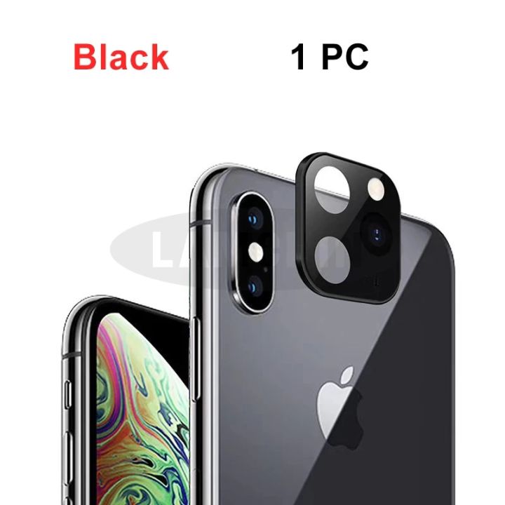 Camera Lens Sticker For Iphone X Xs Max Second Change 11 Pro Max 11pro Sticker Modified Camera Cover Titanium Alloy 10 Protector