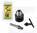 Rotary Hammer Drill Chuck Adapter 1.5-13mm 1/2" 20UNF Thread With SDS Plus Quick Change Drill Chuck Adapter SDS Plus Shank With Wrench Chuck Key Drills & Drivers.