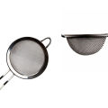 Stainless Steel Fine Mesh Wire Flour Colander Sifter Sieve Oil Tea Strainer. 
