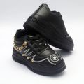 New Stylish Casual Sneakers For Girls & Women Black.