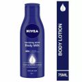 Nivea Body Milk Nourishing Body Lotion - 75ml(Indian).