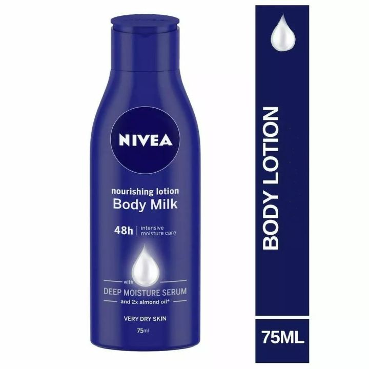 Nivea Body Milk Nourishing Body Lotion - 75ml(Indian)