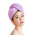 Dry Hair Cap Magic Super Absorbent Microfiber Dry Towel Wrap Towel Shower Cap Dry Towel for Woman. 