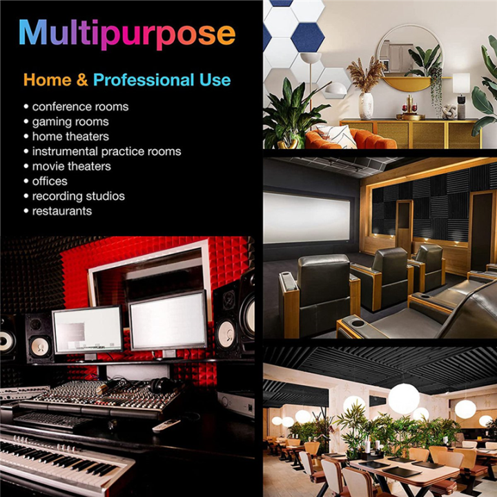 12%20PCS%20Acoustic%20Foam%20Panels%20Soundproof%20Foam%20Wall%20Panels%20Soundproofing%20Wall%20KTV%20Room%20Red%20-%20Image%207