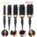 【Daily Necessities For Anyone Store】size Ceramic Iron Brush Anti-static High Temperature Resistant Round Barrel Comb Hairstyling Curling Tool. 