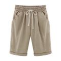 recreational Bermuda shorts Versatile Polyester fiber Casual Summer women's shorts loose Knee length shorts for Summer Beach Travel Outdoor Active lifestyle.