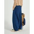 Japanese-StylecityboyJeans Men's National Fashion All-Match Loose Cargo Wide LeginsMen's and Women's Casual Pants.
