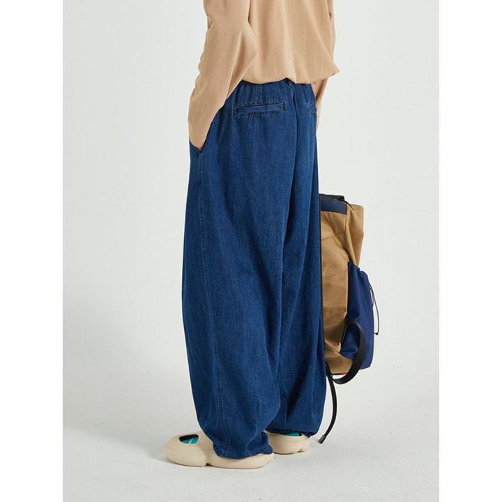 Japanese-StylecityboyJeans Men's National Fashion All-Match Loose Cargo Wide LeginsMen's and Women's Casual Pants