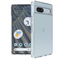 For Google Pixel 7A Premium Silicone Case Crystal Clear Soft TPU Ultra-Thin Transparent Flexible Protective Mobile Phone Back Cover.