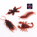 Realistic Insect Prank Funny Toys Mixed Simulation Insect Toy Chinese Silicone Soft Simulation Plastic Cockroach Gecko Scorpion Cricket Toy Realistic. 