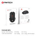 FANTECH RAIGOR III WG12 Stable 2.4Ghz Connection Wireless Mouse 2000 DPI Pixart Sensor Ambidextrous Design Portable Mice For Laptop PC Computer Gaming Gamer. 