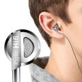 QKZ DM 9 Zinc Alloy Hifi Earphones Gaming High Stereo Bus Sound In Ear Earphones,magnetic earphones(Original).