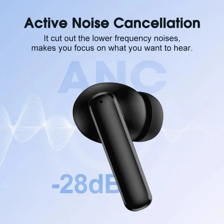 QCY%20T13%20ANC%20Wireless%20Bluetooth%20Earphones%2028dB%20Bluetooth%205.3%20Active%20Noise%20Cancellation%20Headphone%20in-Ear%20Clear%20Calls%20Earbuds%20-%20Image%202