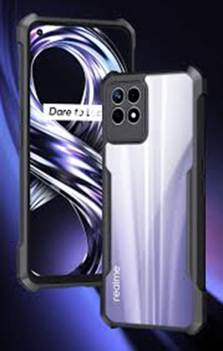 For%20Realme%208i%20Transparent%20Back%20Shockproof%20Corners%20Anti-Scratch%20Slim%20Mobile%20Cover%20Case%20-%20Image%202