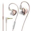 LD4 3.5mm Wired In Ear Dynamic Earphone Bass Surround Sound Stereo Headphone HIFI Sports Music Headset Detachable Cable Earbuds.