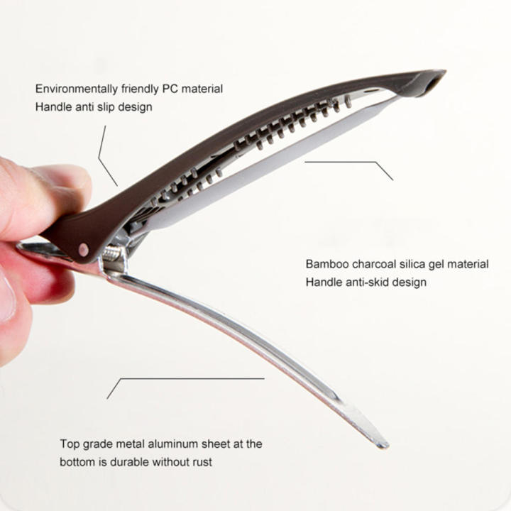 Plastic%20Rubber%20Hairdressing%20Clip%20Professional%20Approximately%2011.3%20*%201.5cm%20Seamless%20Clip%20Hairdressing%20Tool%20for%20Salon%20Use%20-%20Image%206