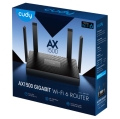 Cudy WR1500 1.0 AX1500 Mbps Gigabit Dual-Band Mesh Wi-Fi 6 Router.
