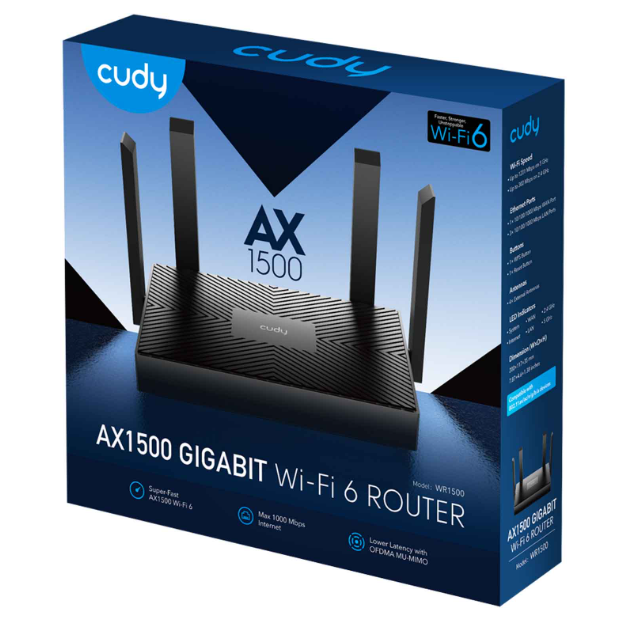 Cudy%20WR1500%201.0%20AX1500%20Mbps%20Gigabit%20Dual-Band%20Mesh%20Wi-Fi%206%20Router%20-%20Image%203