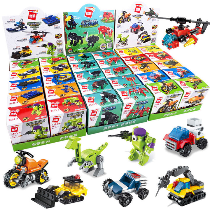 Enlightenment Building Blocks Compatible with Lego Children's