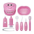 9pcs/set Childhood Education Children Role Playing Early Learning Simulation Hospital Pretend Play Dentist Check Teeth Doctor Toys. 