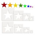 8 PCS Large Star Template Stencils for Different Sizes Painting Template Wall Art Decor Haandmade Crafts Accessories. 