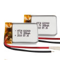 300 Capacity 3.7V Polymer Battery Moon Light Rechargeable Mouse Lithium Battery 602030 Polymer Lithium Battery. 