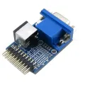 VGA to PS2 Module VGA PS2 Test Module Adapter Board Development Board. 