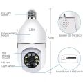 Bulb System 360 Degree WiFi Panorama IP Camera white PTZ. 