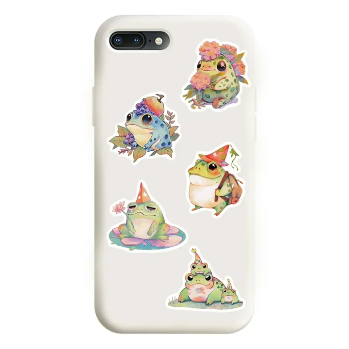 10/50pcs%20Cute%20Colorful%20Frog%20Stickers%20Aesthetic%20Decals%20Decorative%20Scrapbook%20Notebook%20Phone%20Luggage%20Sticker%20-%20Image%203