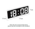 Alarm Clock Digital Temperature Display Dual Alarms Snooze Desktop Table Clock 12/24H LED Clocks Home Decor. 