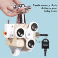 Locks Sensory Learning Toy, Independent Development Lock Fingertip Sensory Toy Switch Fine Motor Training for Home Play. 
