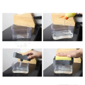Kitchen Liquid Soap Pump / Dispenser Sponge Holder Press Countertop Rack With Sponge Holder / Kitchen Cleaner Tool / Dish Soap And Sponge / dish washer / Dish Cleaner / dish Liquid Pump. 