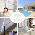 Anti Slip Shower Stickers Safety Bathtub Strips Adhesive Decals with Premium Scraper.