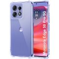 For Motorola G85, Edge 50, Edge 50 Neo, Edge 50 Pro, Edge 50 Ultra Edge-Reinforced Shockproof Cushion Back Clear Hybrid Transparent Soft Silicon Cover Casing-E_Store. 