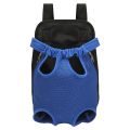 Small Dog Cat Backpack Breathable Puppy Carrier Bag Large Capacity Foldable Creative Solid Color Portable for Small Dogs Cats. 