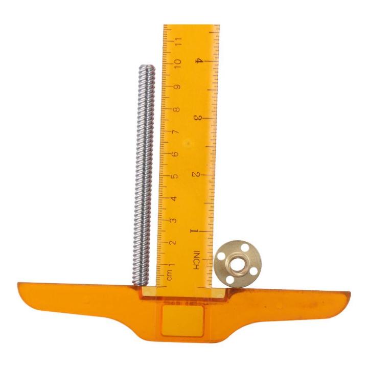 2Pcs%20with%20Brass%20Nut%20100mm%20Length%20T8%20Lead%20Screw%20Rod%208mm%20Dia%204%20Lead%20Stainless%20Steel%20Trapezoidal%20Rods%20Z-axis%20Upgrade%20Kit%20CNC%203D%20Printer%20-%20Image%202