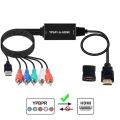 YPBPR to HDMI Converter 5RCA RGB Support 1080P RGB to HDMI 2M Cable Adapter. 