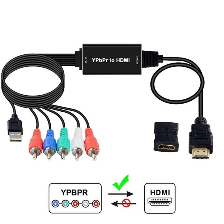 YPBPR%20to%20HDMI%20Converter%205RCA%20RGB%20Support%201080P%20RGB%20to%20HDMI%202M%20Cable%20Adapter%20-%20Image%205