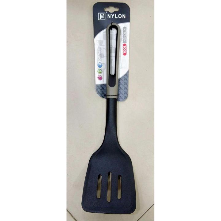 Cooking Nylon Spatula - 1 Piece Black Color