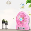 Portable Rechargeable Mini Fan Air Cooler Mini Desk Fan USB Cooling Rechargeable Handheld Fans Black.