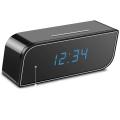 Smartwatch Table Alarm Clock with Real-Time Streaming Wireless IP Apps Remote Viewing Portable Black 32gb Memory. 