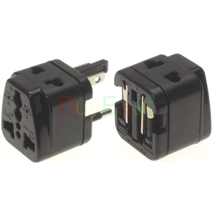 mini World Travel Plug Adapter Change US/AU//UK/EU/Japan/...world Plug wonpro 110-220 voltage Black