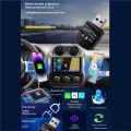 Wireless Carplay Adapter 3 in 1 AI Smart Box Android Auto Wired USB Dongle for Car Connectivity.